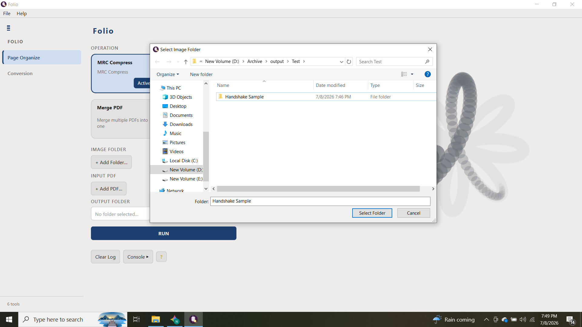 Folder Picker