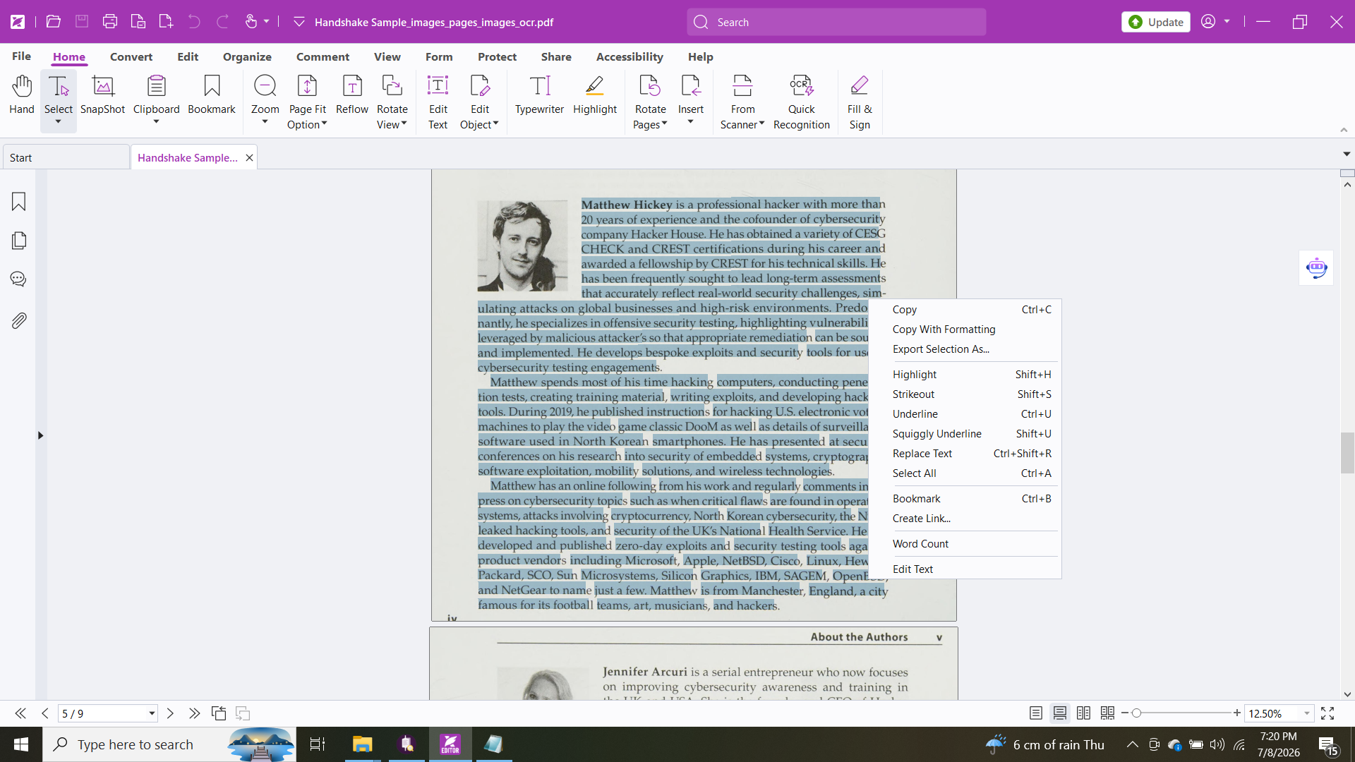 OCR Txt Select